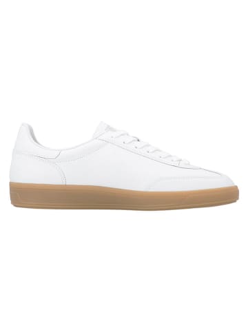 rieker Leder-Sneakers in Weiß