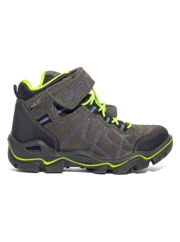 Leder-Boots in Anthrazit