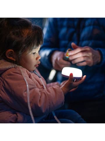 Lampka kempingowa "Kidcamp6" w kolorze zielonym dla dzieci