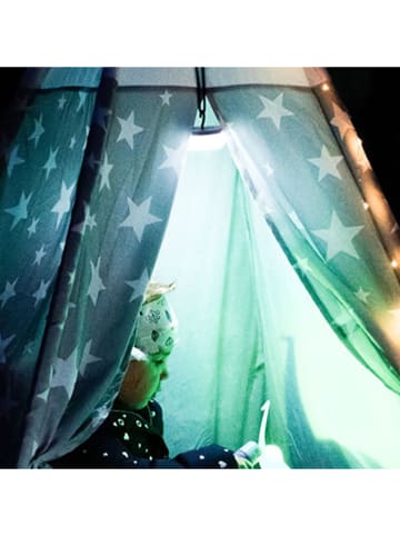 Lampka kempingowa "Kidcamp6" w kolorze zielonym dla dzieci