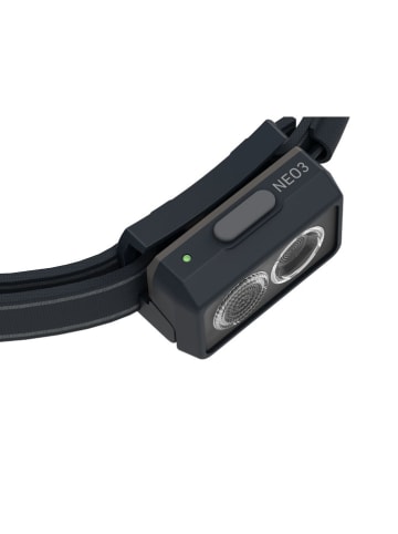 Stirnlampe "NEO3" in Schwarz/ Grau