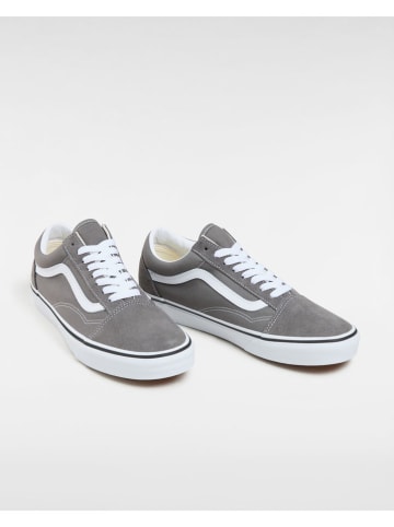 Skórzane sneakersy "Old Skool" w kolorze szarym