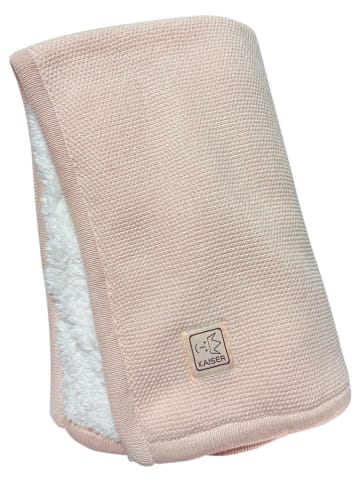 Babydecke "Winter" in Beige - (L)100 x (B)80 cm