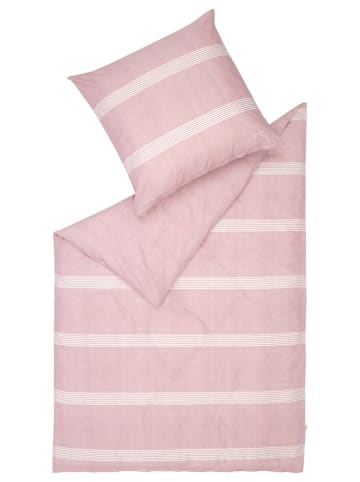 Renforcé-Bettwäscheset "Cady" in Rosa