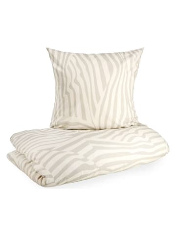 Renforcé-Bettwäsche-Set "Salo" in Beige