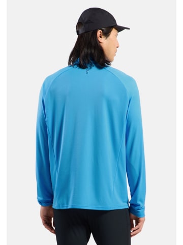 Bluza polarowa "Essential Ceramiwarm" w kolorze błękitnym