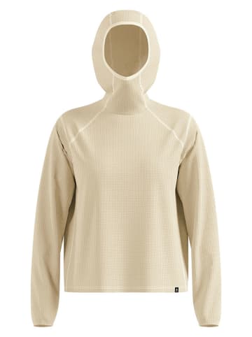 Funktionshoodie "Cubic" in Beige