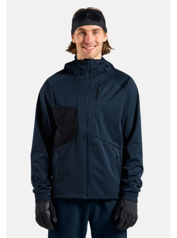 Functionele jas "Zeroweight Windproof x Warm" donkerblauw