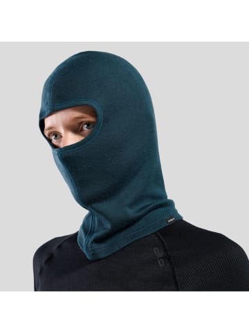 Wollsturmhaube "Merino Warm" in Petrol