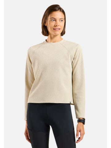 Functionele longsleeve "Cubic" beige