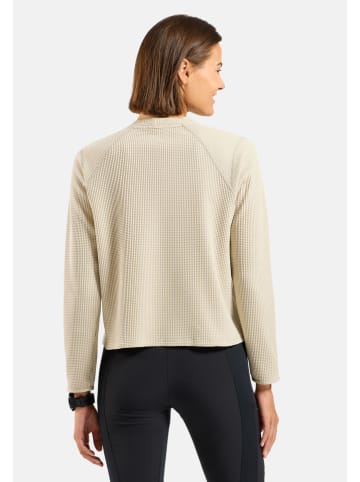 Functionele longsleeve "Cubic" beige
