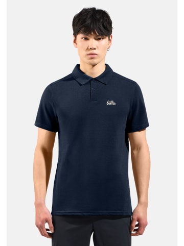 Koszulka polo "Essential Solid" w kolorze granatowym