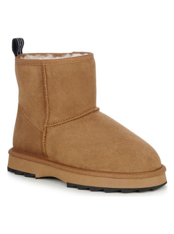 EMU Australia Leder-Winterboots in Camel