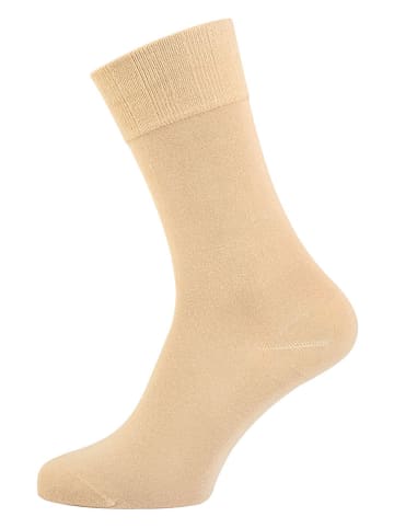 2er-Set: Socken in Braun/ Beige