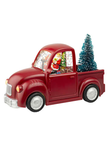 Dekoracja LED "Car" w kolorze czerwonym - 22,5 x 14 x 10 cm