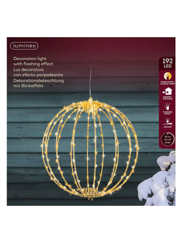 LED-Dekoleuchte in Gold - Ø 28 cm