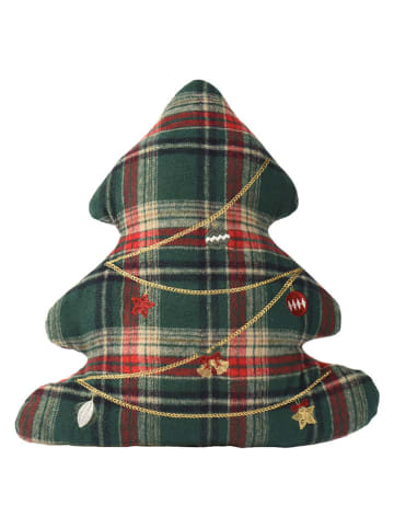Kissen in Grün - (L)43 x (B)42 cm