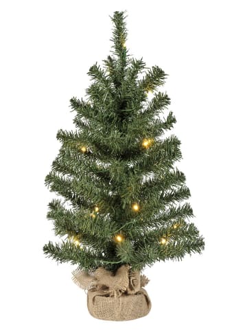 LED-Mini-Weihnachtsbaum in Grün - (H)60 x Ø 35 cm