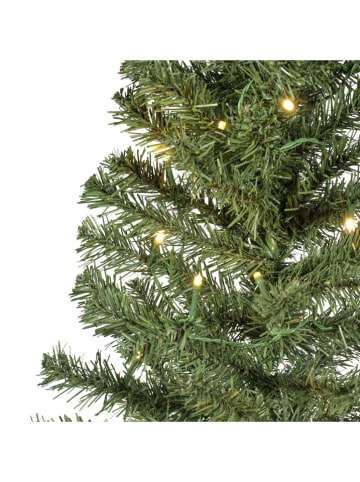 LED-Mini-Weihnachtsbaum in Grün - (H)60 x Ø 35 cm