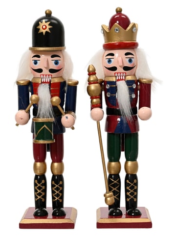 Figurka dekoracyjna "Nutcracker" - dł. 18 cm (produkt niespodzianka)