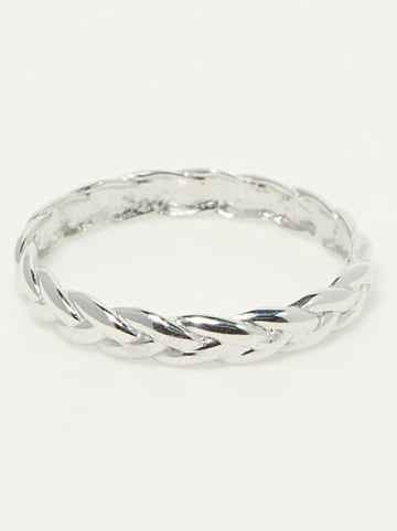 Weißgold-Ring "Torsadée"