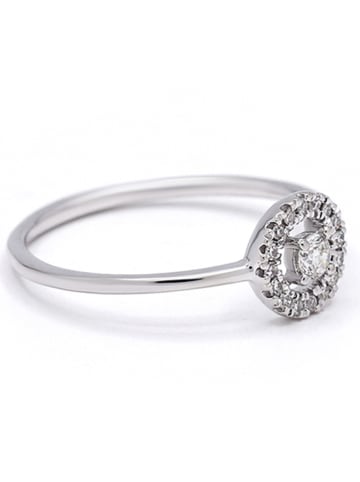 Weißgold-Ring "Espace Infini" mit Diamanten