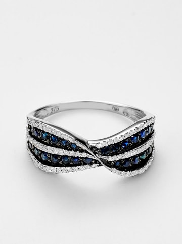 Weißgold-Ring "Anallia" mit Diamanten