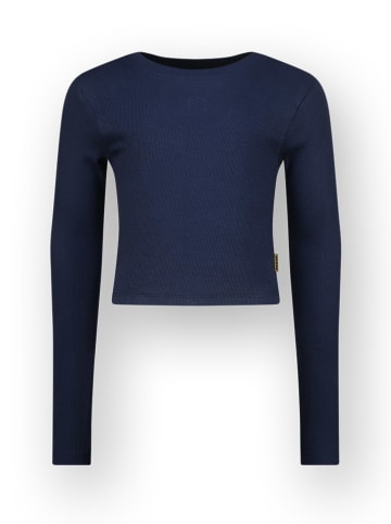 Longsleeve in Dunkelblau
