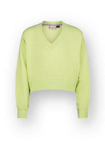 Sweatshirt in Gelb