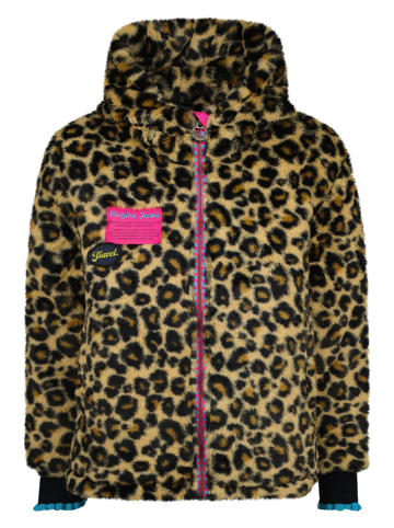Teddy-Jacke "Terly" in Hellbraun