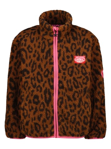 Fleece vest "Tarly" bruin