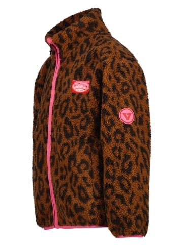 Fleece vest "Tarly" bruin