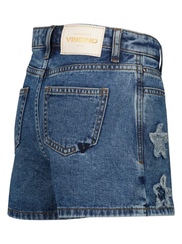 Spijkerskort "Daniela" blauw