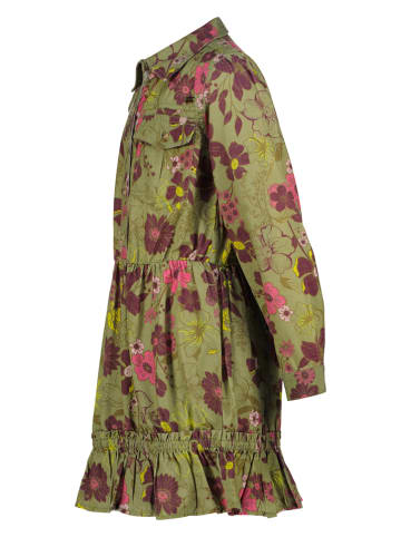 Kleid "Perlou" in Oliv