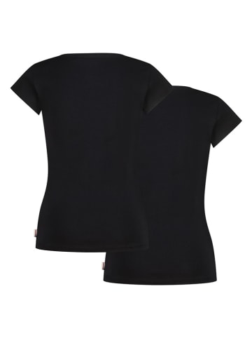 2-delige set: shirts zwart