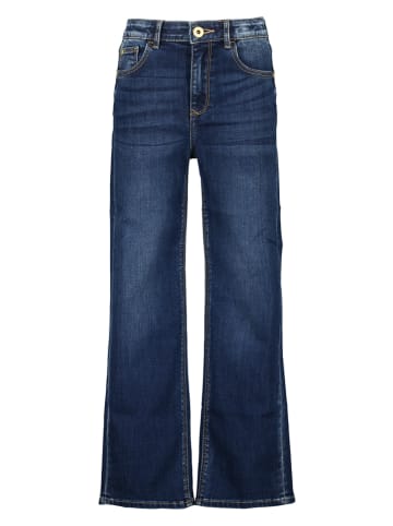 Jeans - Wide leg - in Dunkelblau