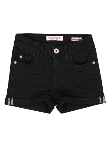 Jeansshorts "Daizy" in Schwarz