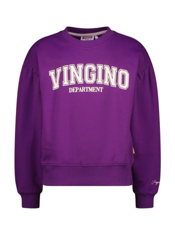 Sweatshirt in Lila