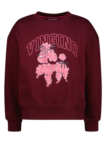 Bluza "Nalien" w kolorze bordowym