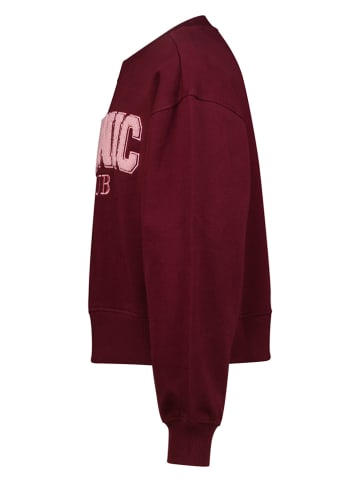 Sweatshirt "Noralie" bordeaux