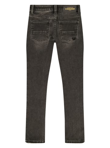 Dżinsy "Alice" - Skinny fit - w kolorze antracytowym