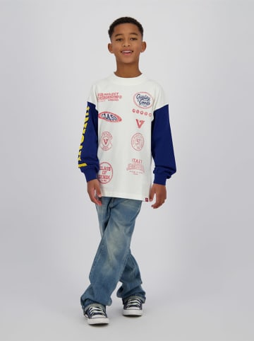 Longsleeve "Hearly" in Weiß