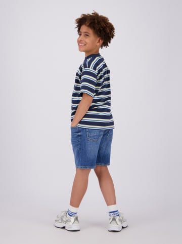 Shirt "Haru" donkerblauw