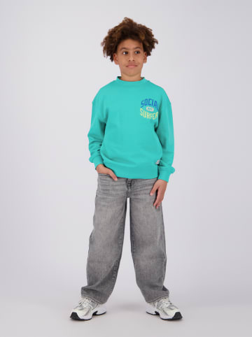 Sweatshirt "Nurfs" turquoise
