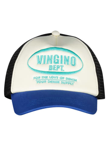 Cap "Vibe" in Schwarz/ Creme