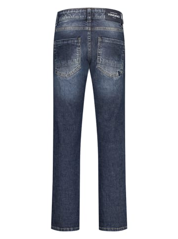 Dżinsy - Slim fit - w kolorze granatowym