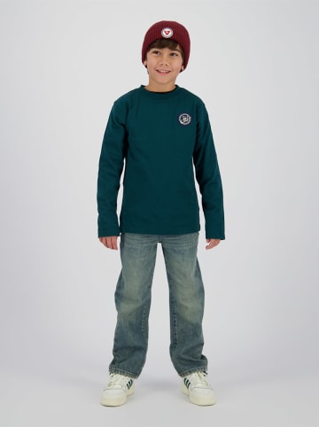 Longsleeve "Halpen" in Türkis
