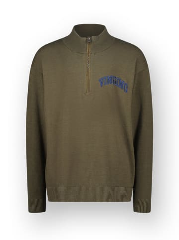 Sweter w kolorze khaki