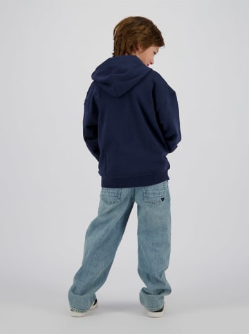 Sweatjacke in Dunkelblau