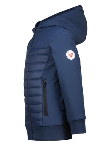 Steppjacke in Dunkelblau